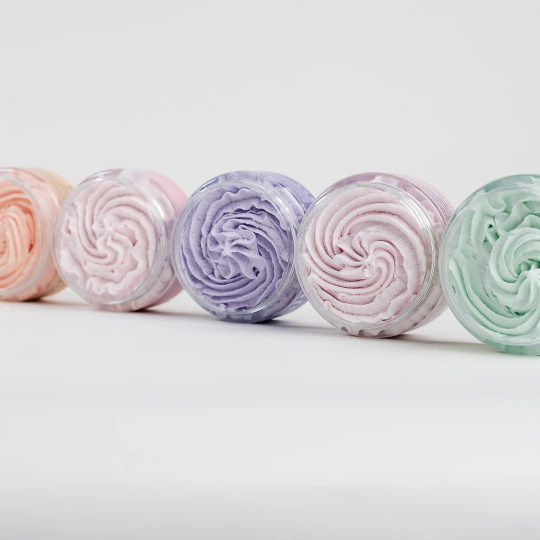 Whipped Sugar Body Scrub with Raspberry Scent