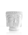 White Buddha Candle