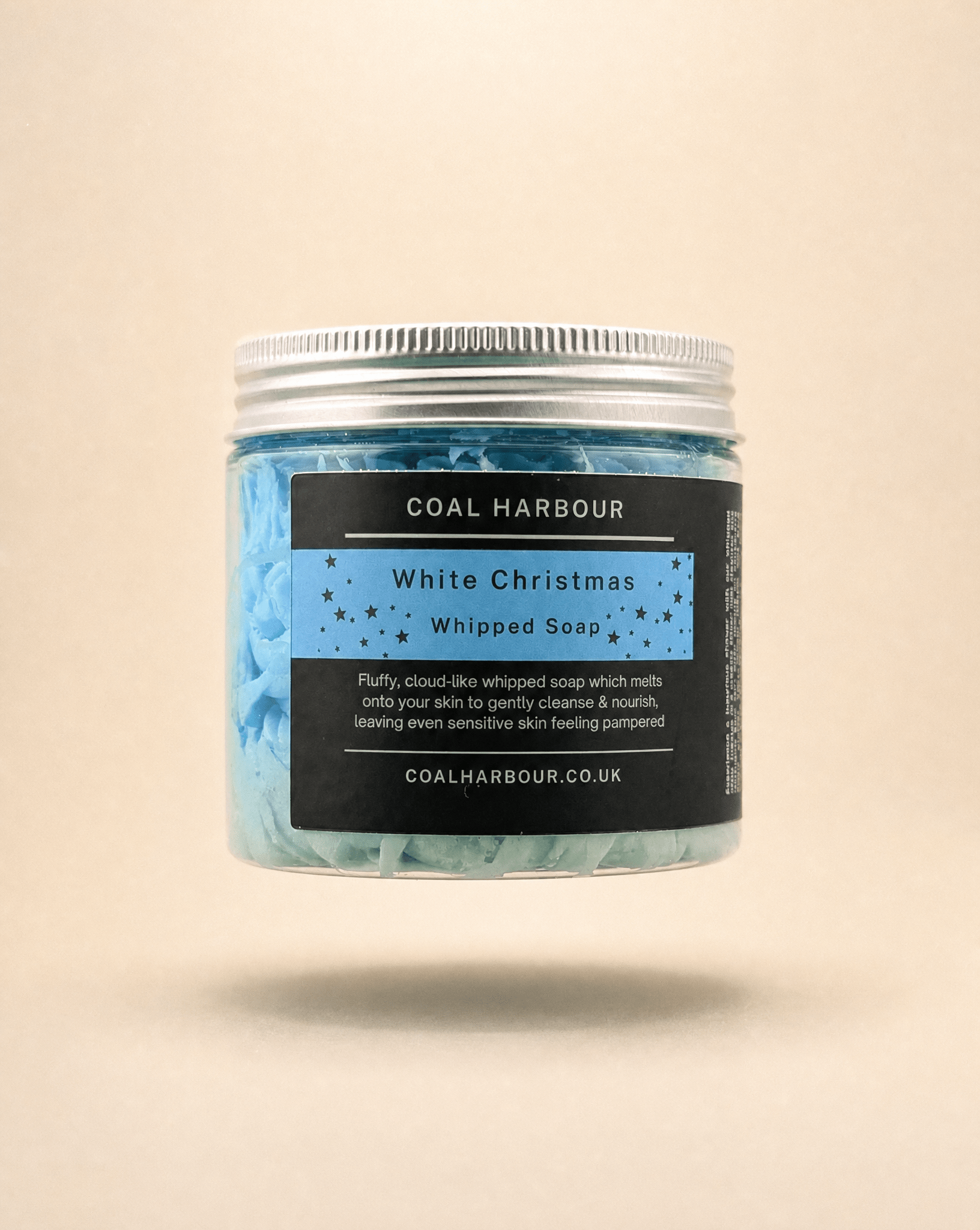 White Christmas Whipped Soap 120g