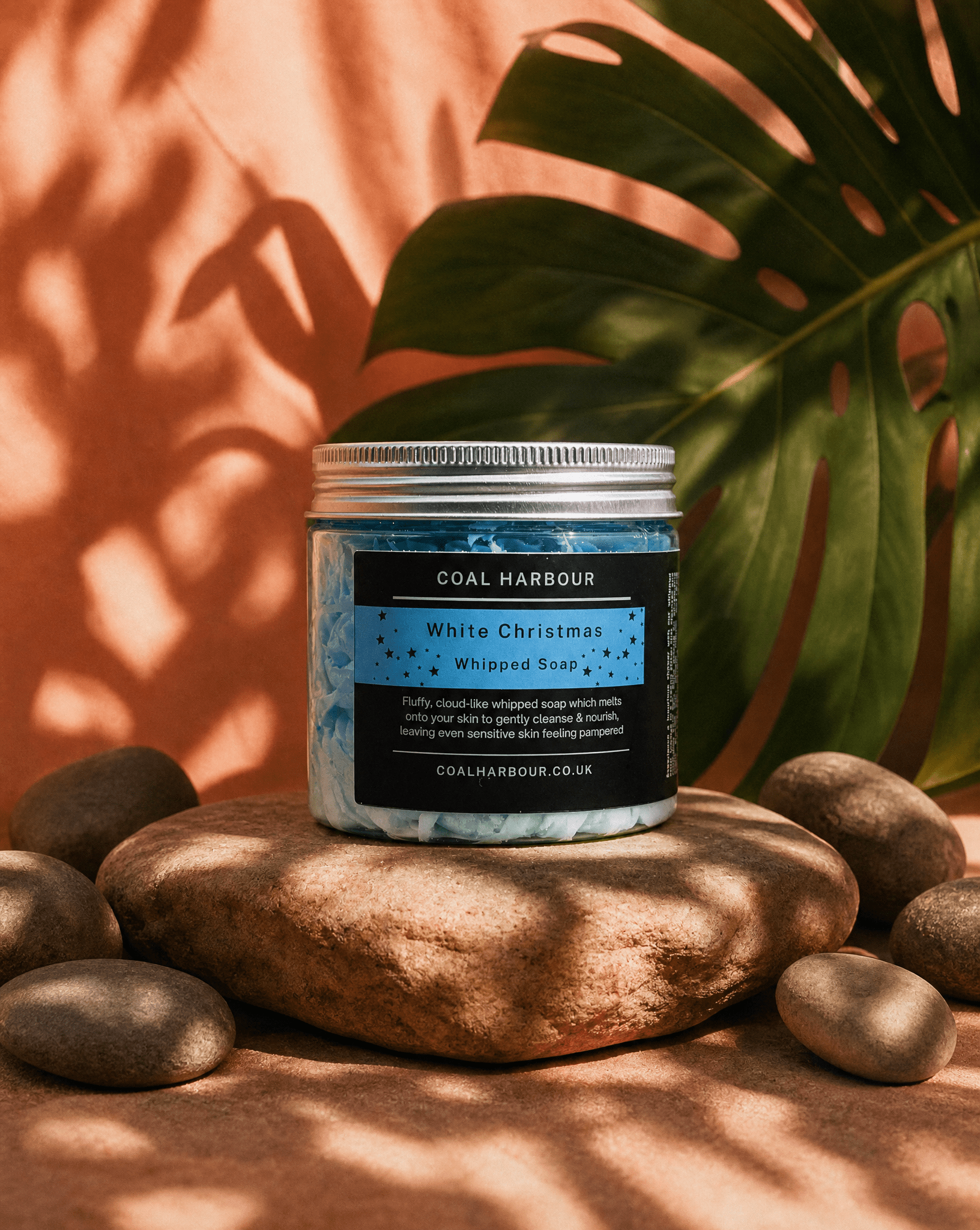 White Christmas Whipped Soap 120g