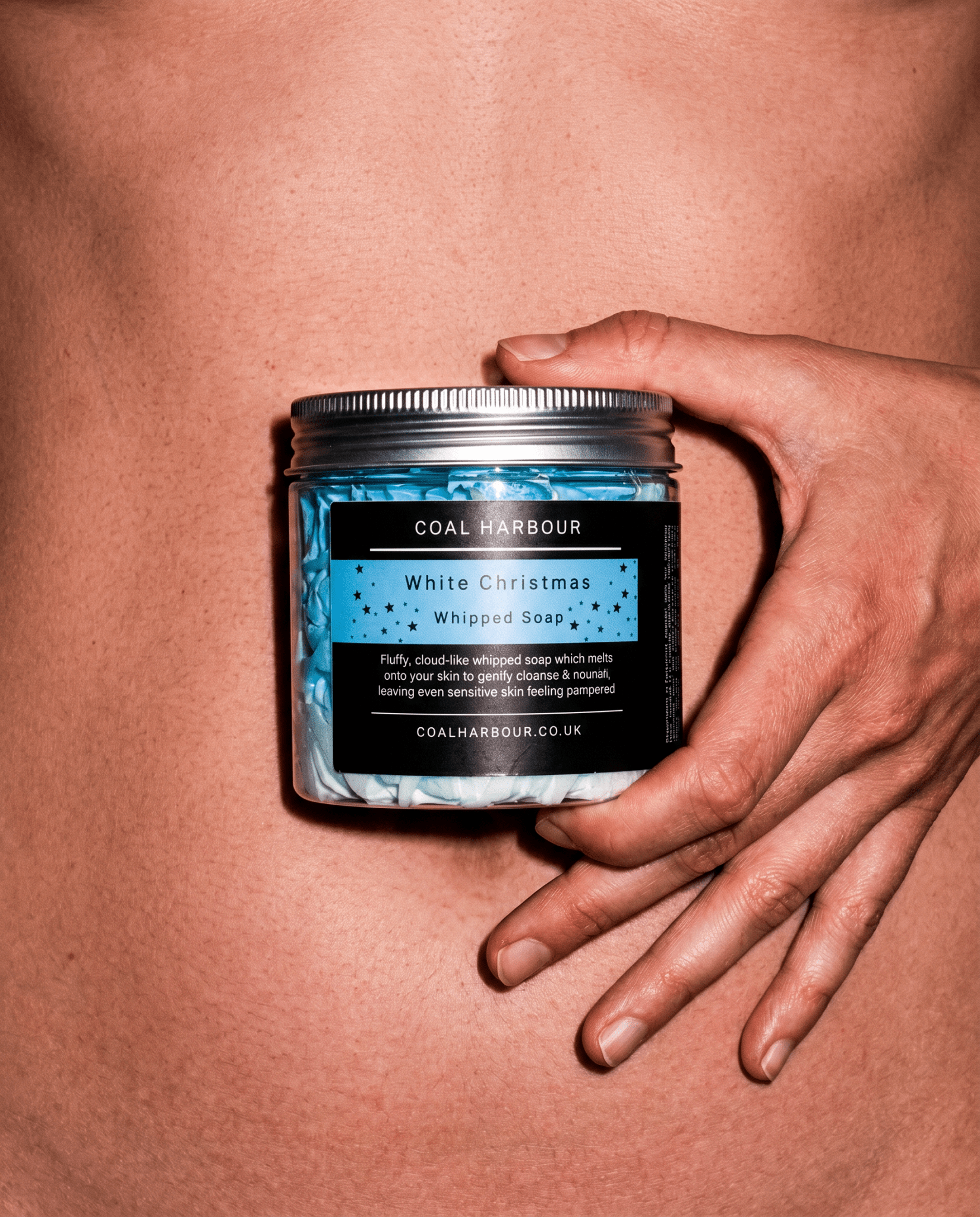 White Christmas Whipped Soap 120g