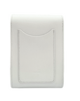 Handmade Leather Festival Phone Bag - White