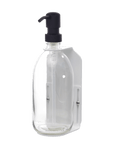 White Single  Wall Mounted Soap Dispenser