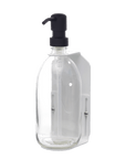 White Single  Wall Mounted Soap Dispenser