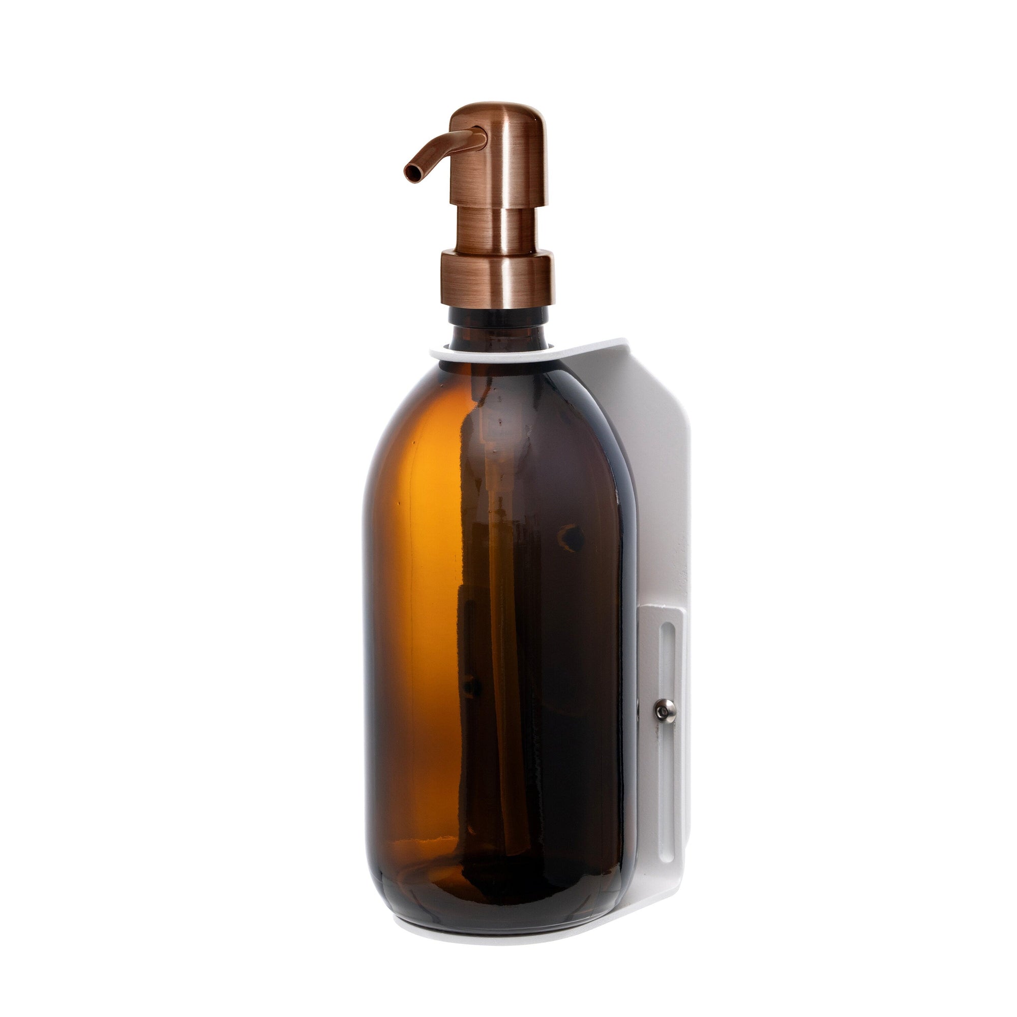 White Single  Wall Mounted Soap Dispenser-8