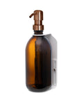 White Single  Wall Mounted Soap Dispenser