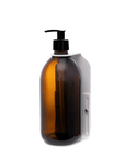 White Single  Wall Mounted Soap Dispenser