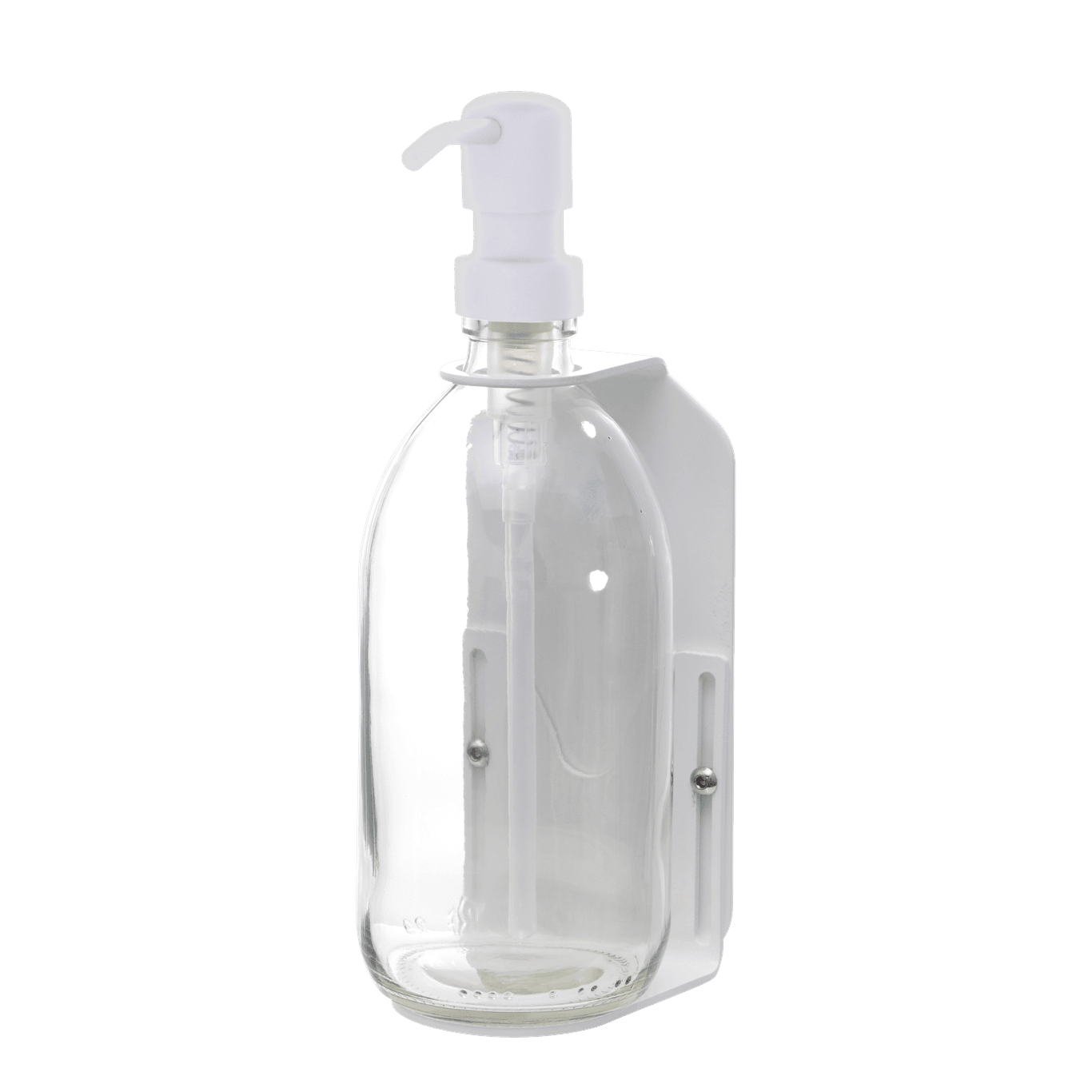 White Single  Wall Mounted Soap Dispenser-12