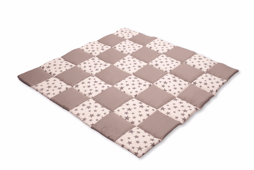 White Stars Play Tent and Play Mat-5