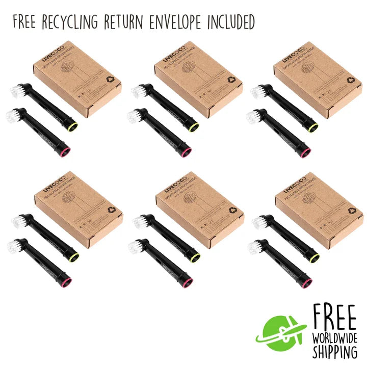 Recyclable Brush Heads-Oral-B* Compatible
