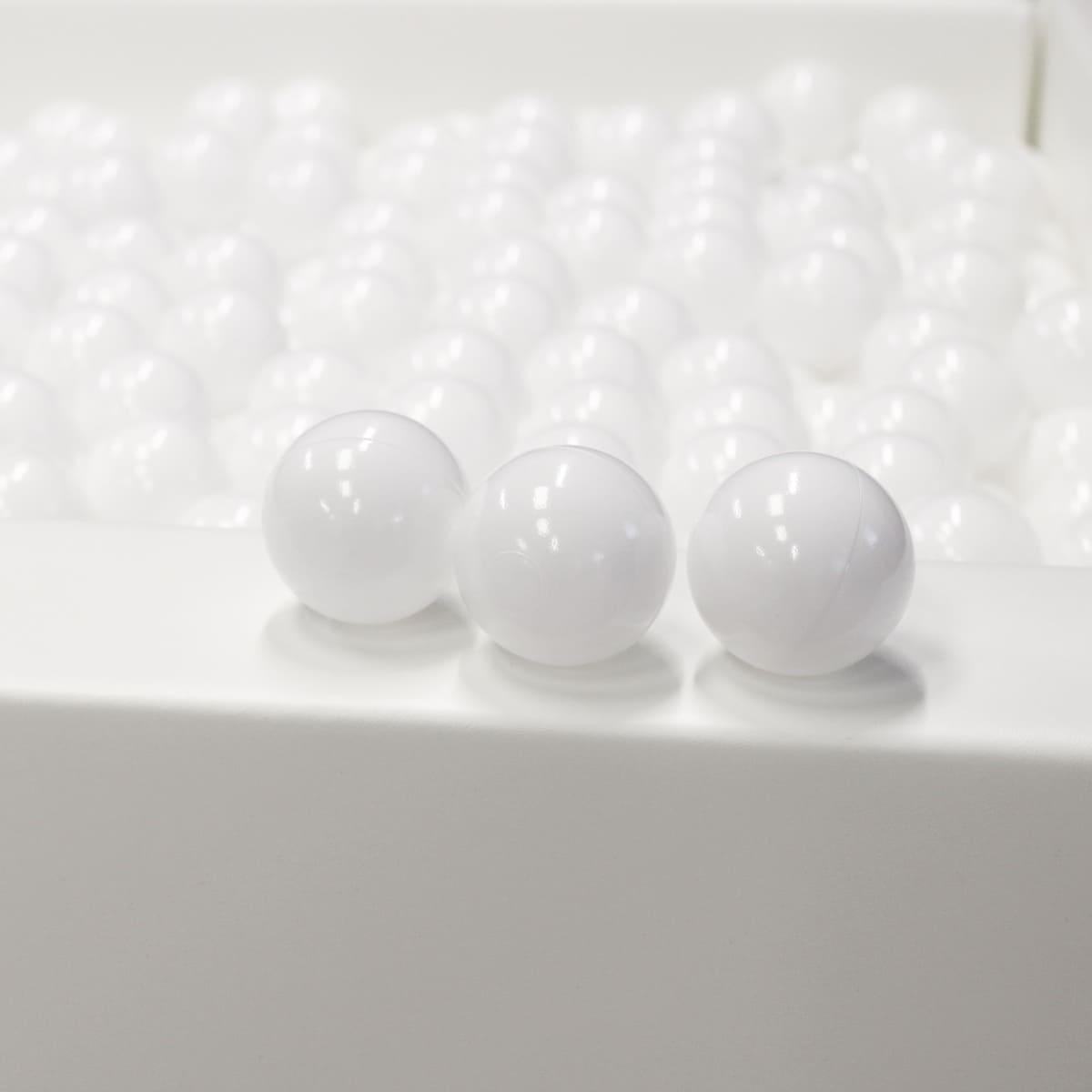White Ball Pit Balls (Large, 500pcs)-1