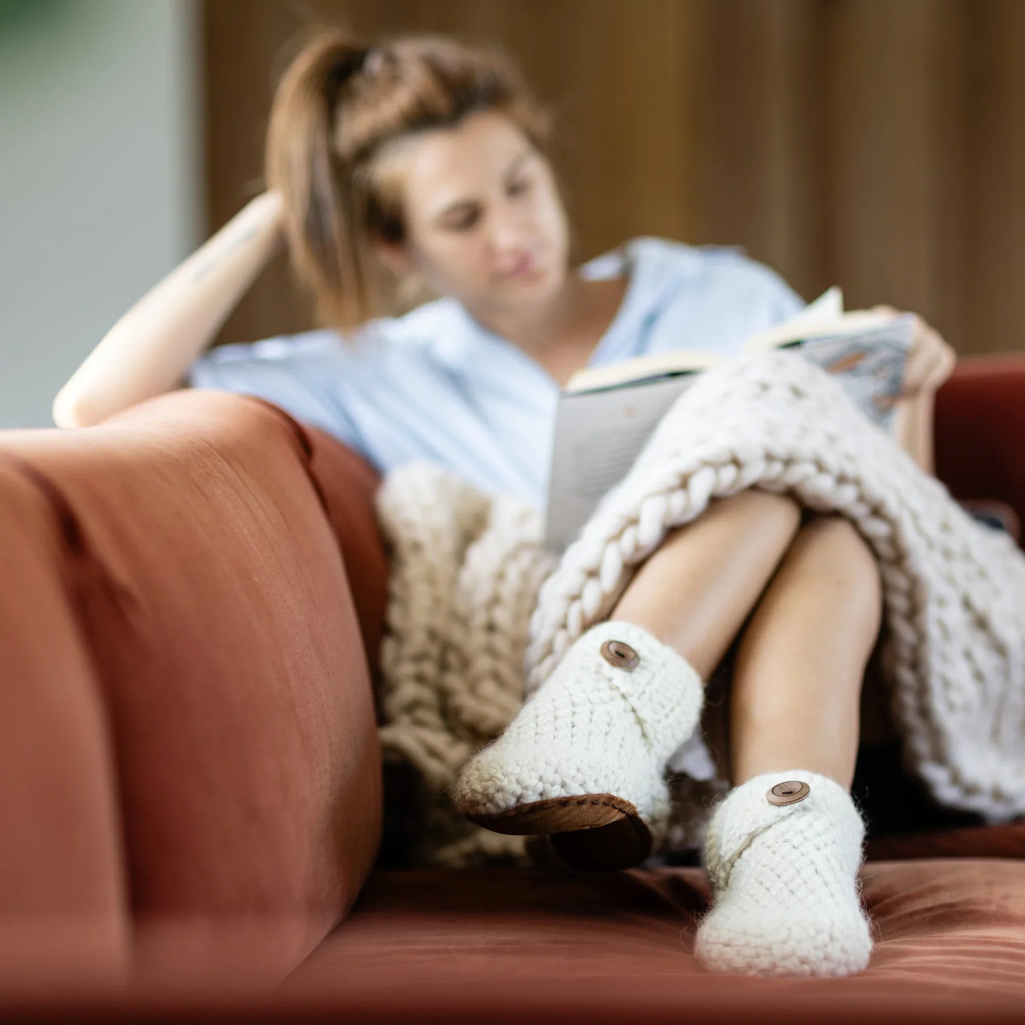 Classic Boot Wool Slippers