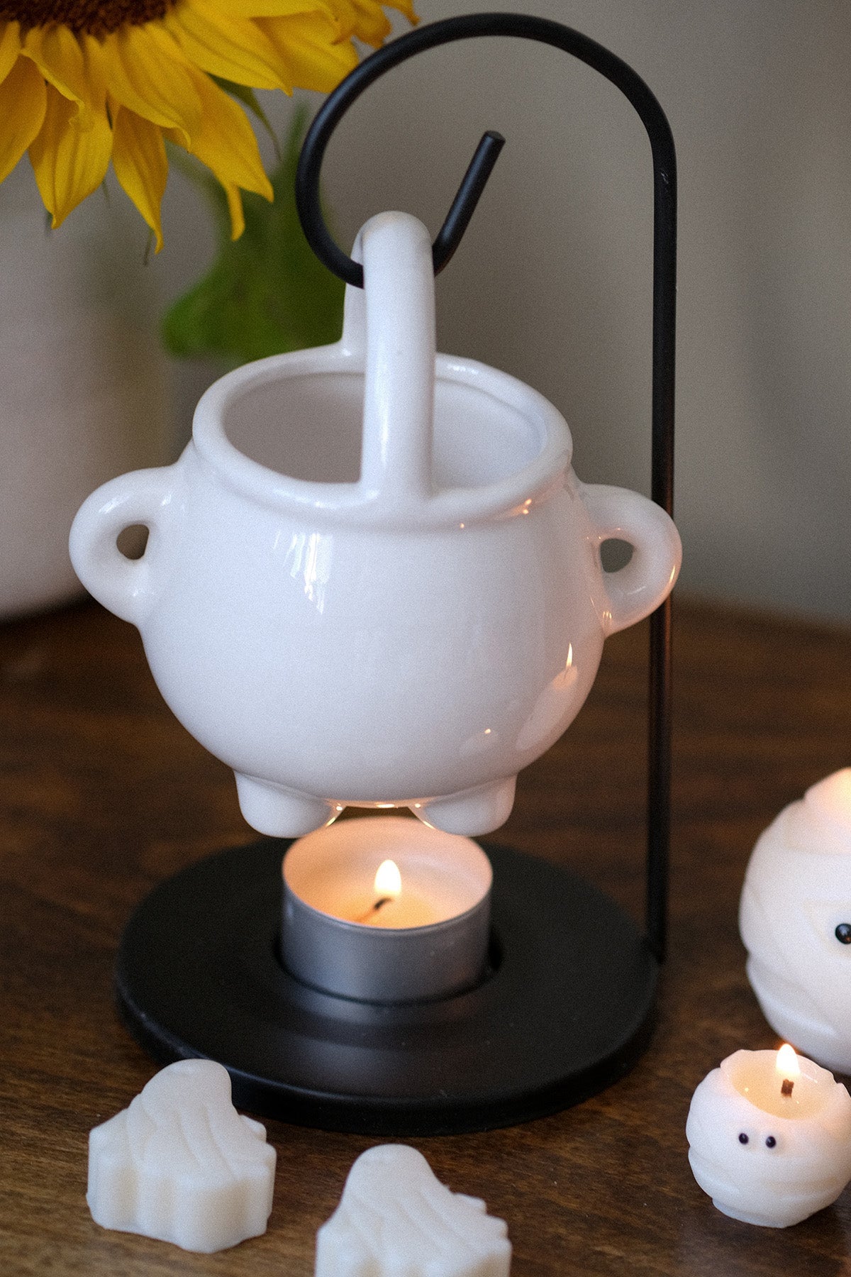 Hanging Cauldron &amp; Pumpkin Spiced Wax Melts