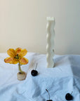 Wavy Pillar Candle