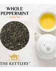 Whole Peppermint Green Tea in Tin