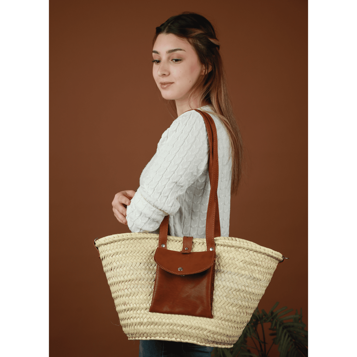 Wicker Bag Pocket line