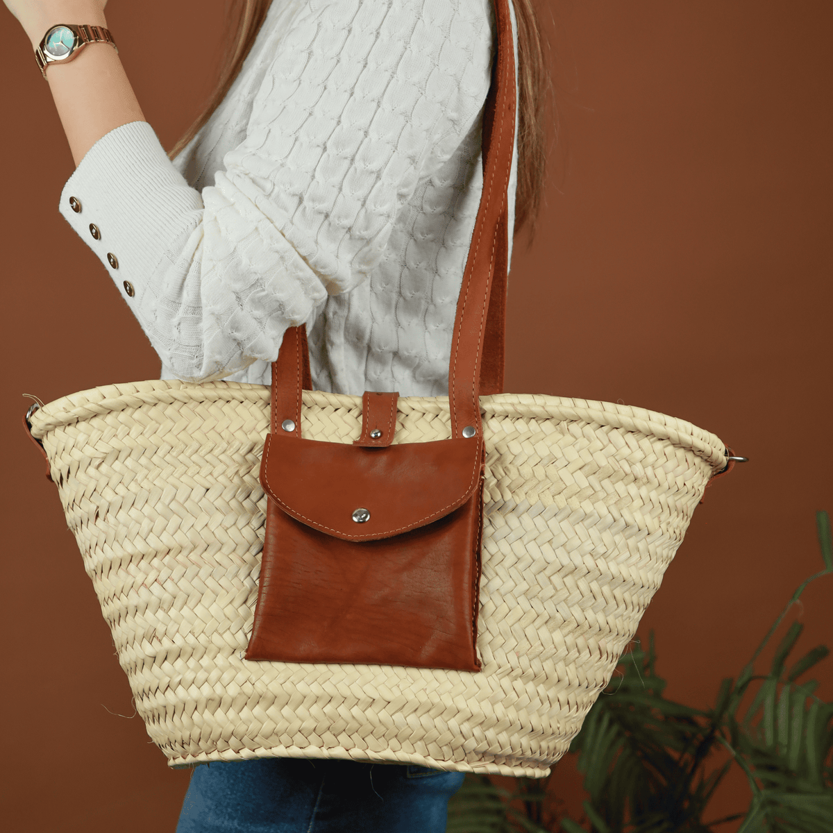Wicker Bag Pocket line