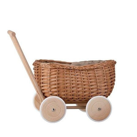 Eco Friendly Wicker Toy Trailer for Children