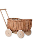 Eco Friendly Wicker Toy Trailer for Children