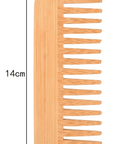 Wide Tooth Bamboo Comb