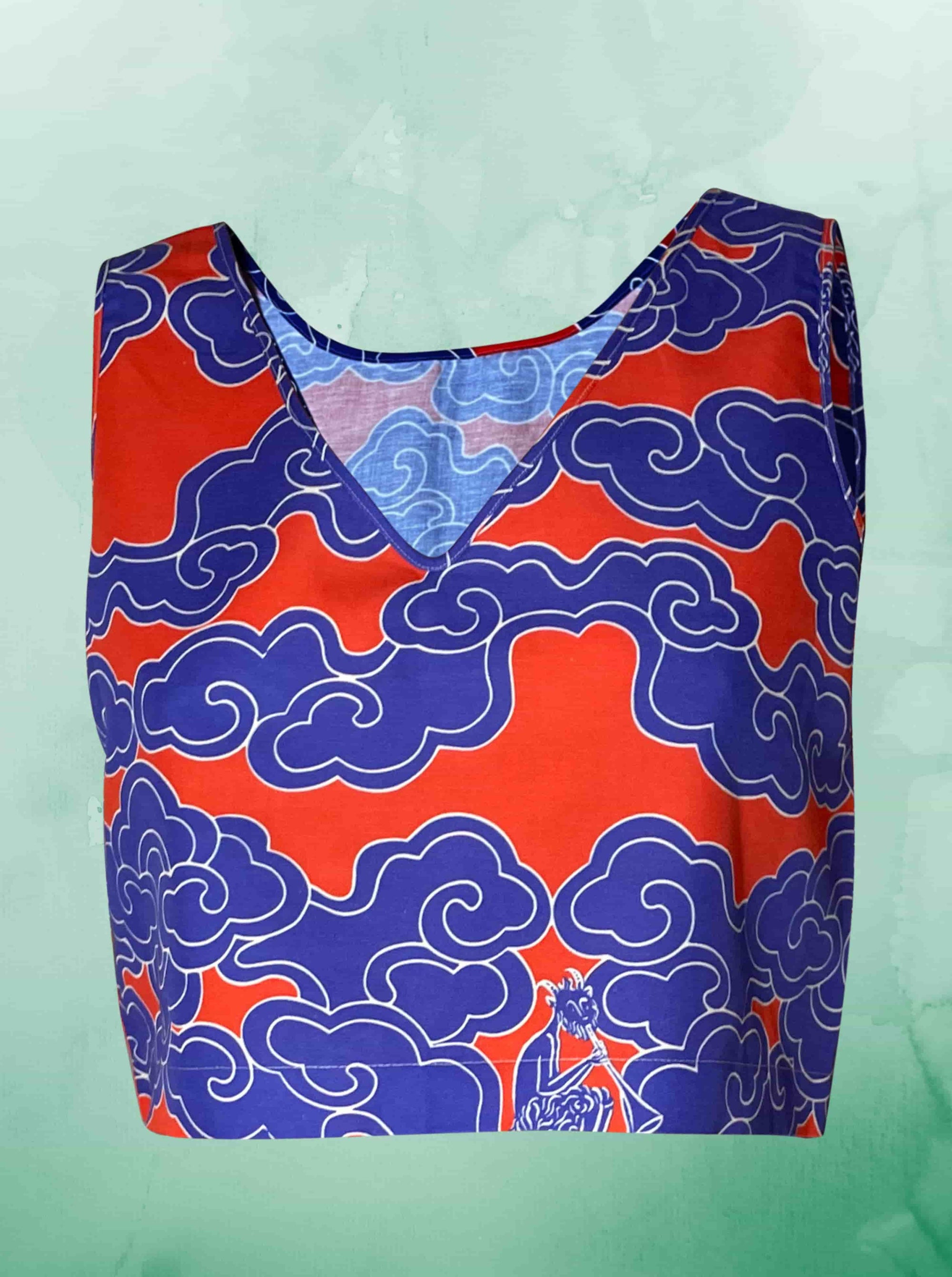 Organic Cotton &amp; Linen Two-Way Tank