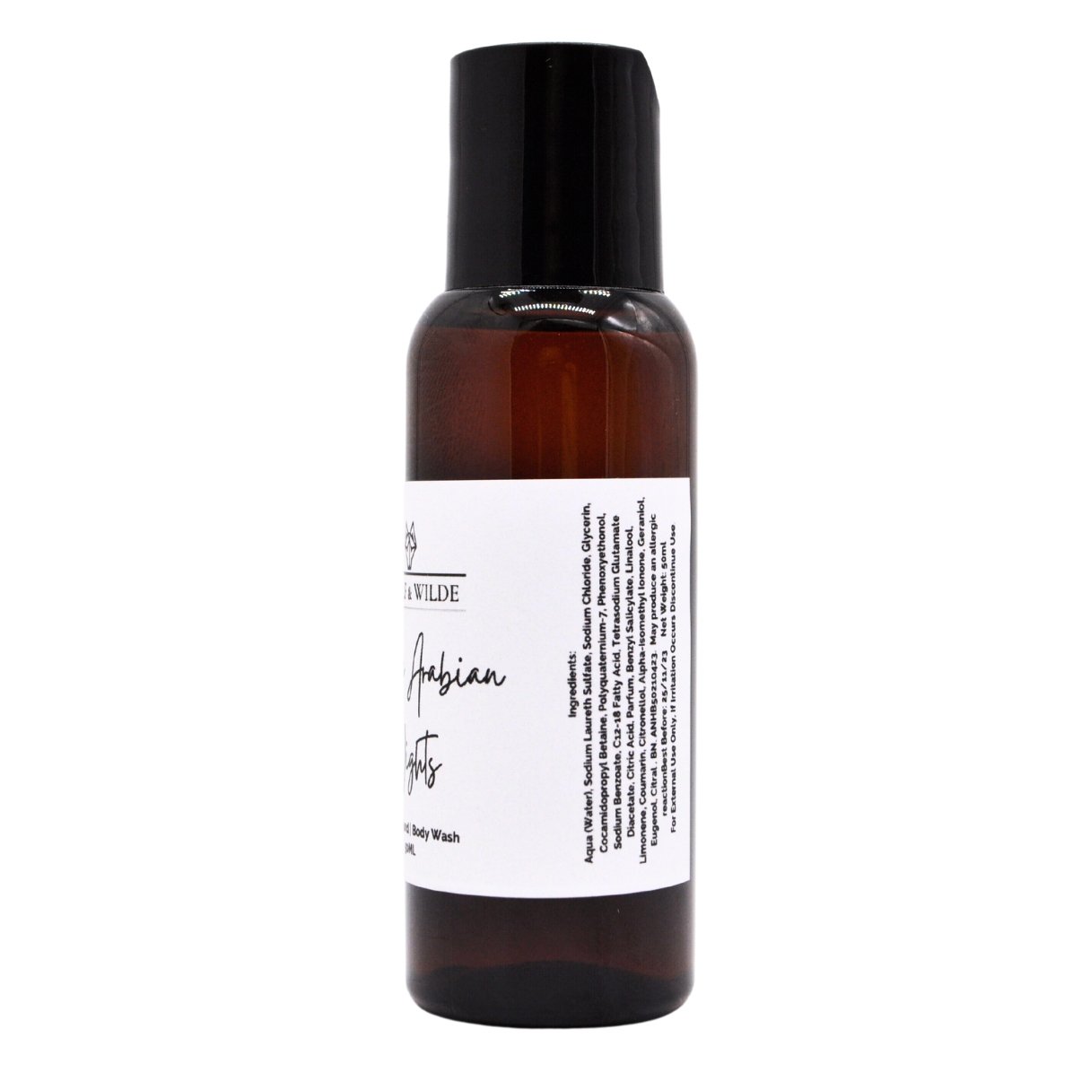 Wilde Arabian Nights Travel Size Luxury Hand &amp; Body Wash 50ML