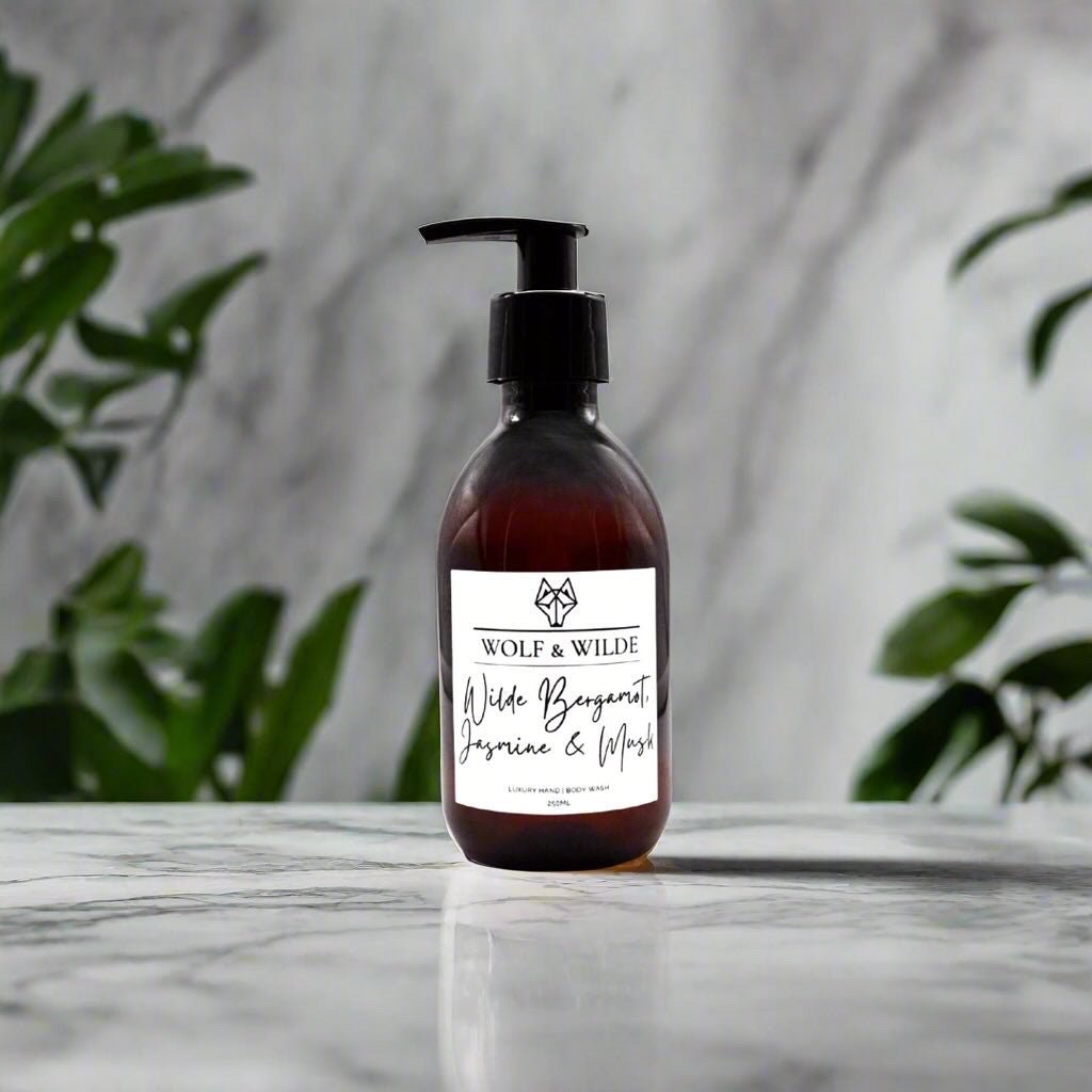 Wilde Bergamot, Jasmine &amp; Musk Luxury 2 In 1 Liquid Soap - Hand &amp; Body 250ML-2