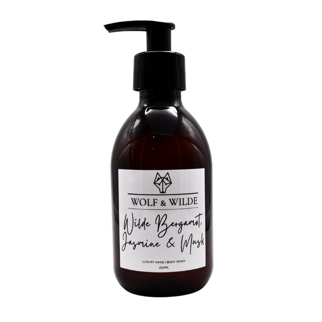 Wilde Bergamot, Jasmine &amp; Musk Luxury 2 In 1 Liquid Soap - Hand &amp; Body 250ML-3