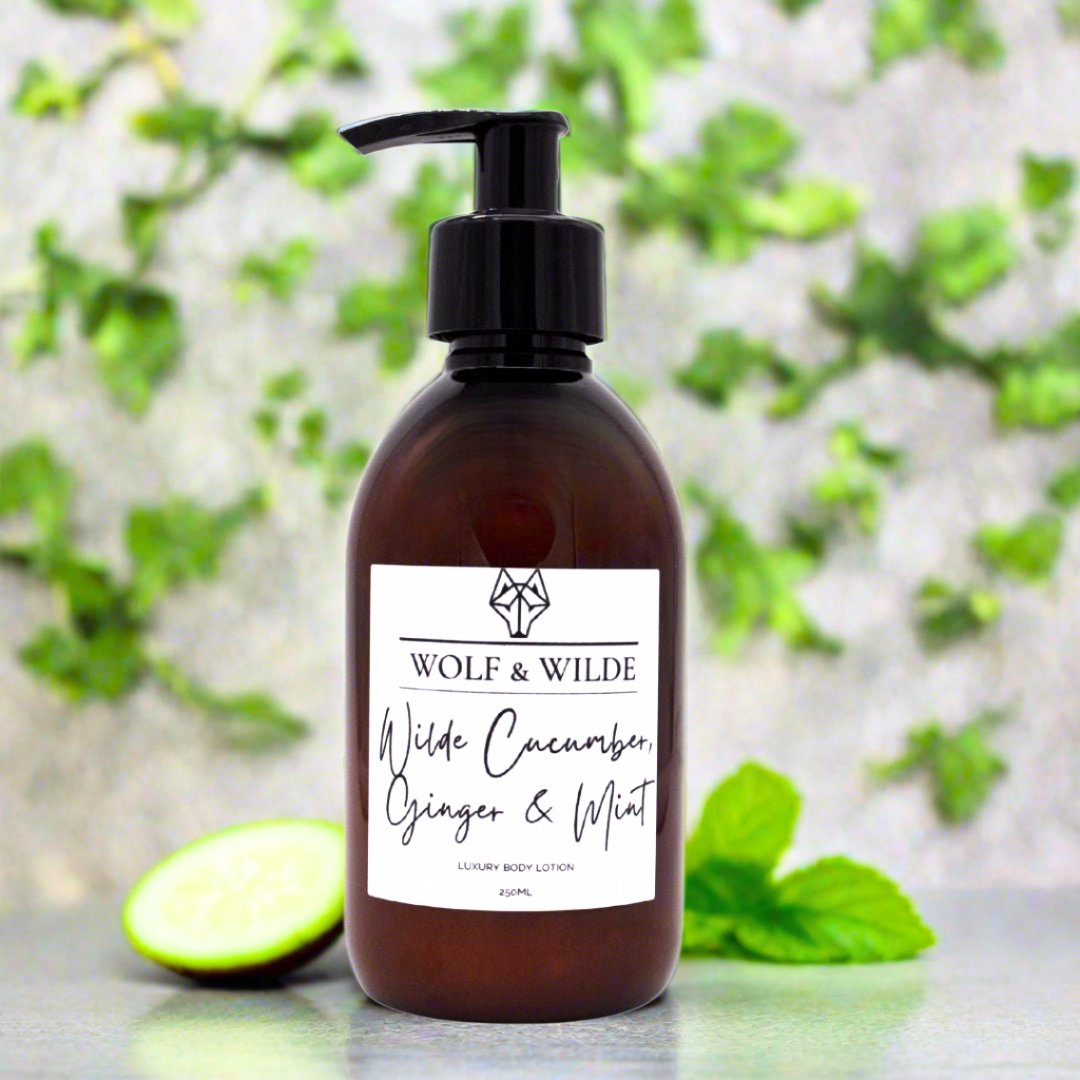 Wilde Cucumber, Ginger & Mint Luxury Body Lotion 250ML-0