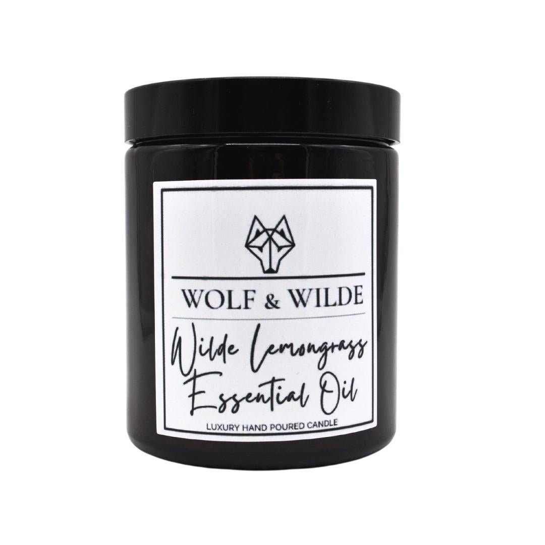 Wilde Lemongrass Essential Oil Luxury Aromatherapy Scented Candle-5