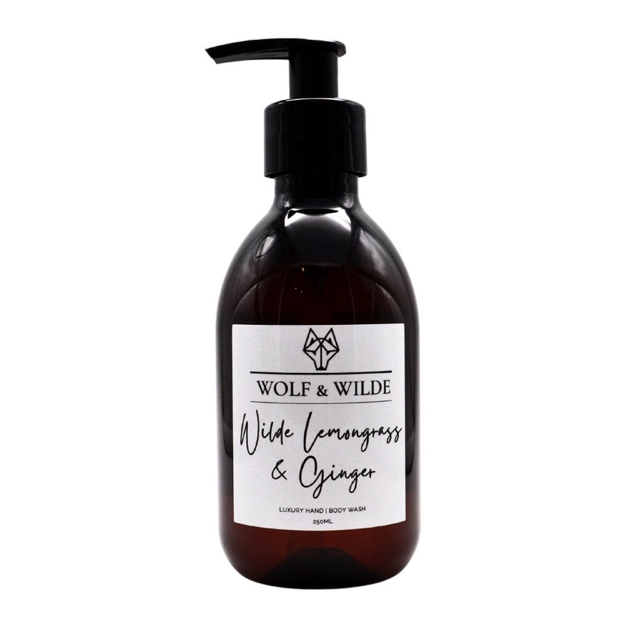 Wilde Lemongrass & Ginger Luxury 2 In 1 Liquid Soap - Hand & Body 250ML