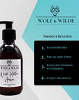 Wilde Molten Amber Luxury 2 In 1 Liquid Soap - Hand & Body 250ML-2