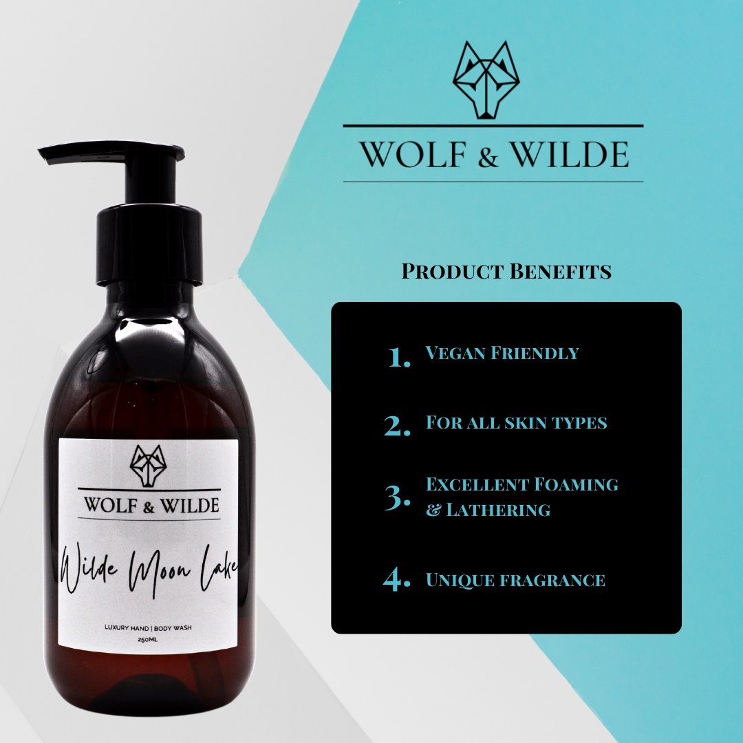 Wilde Moon Lake Luxury 2 In 1 Liquid Soap - Hand &amp; Body 250ML-2
