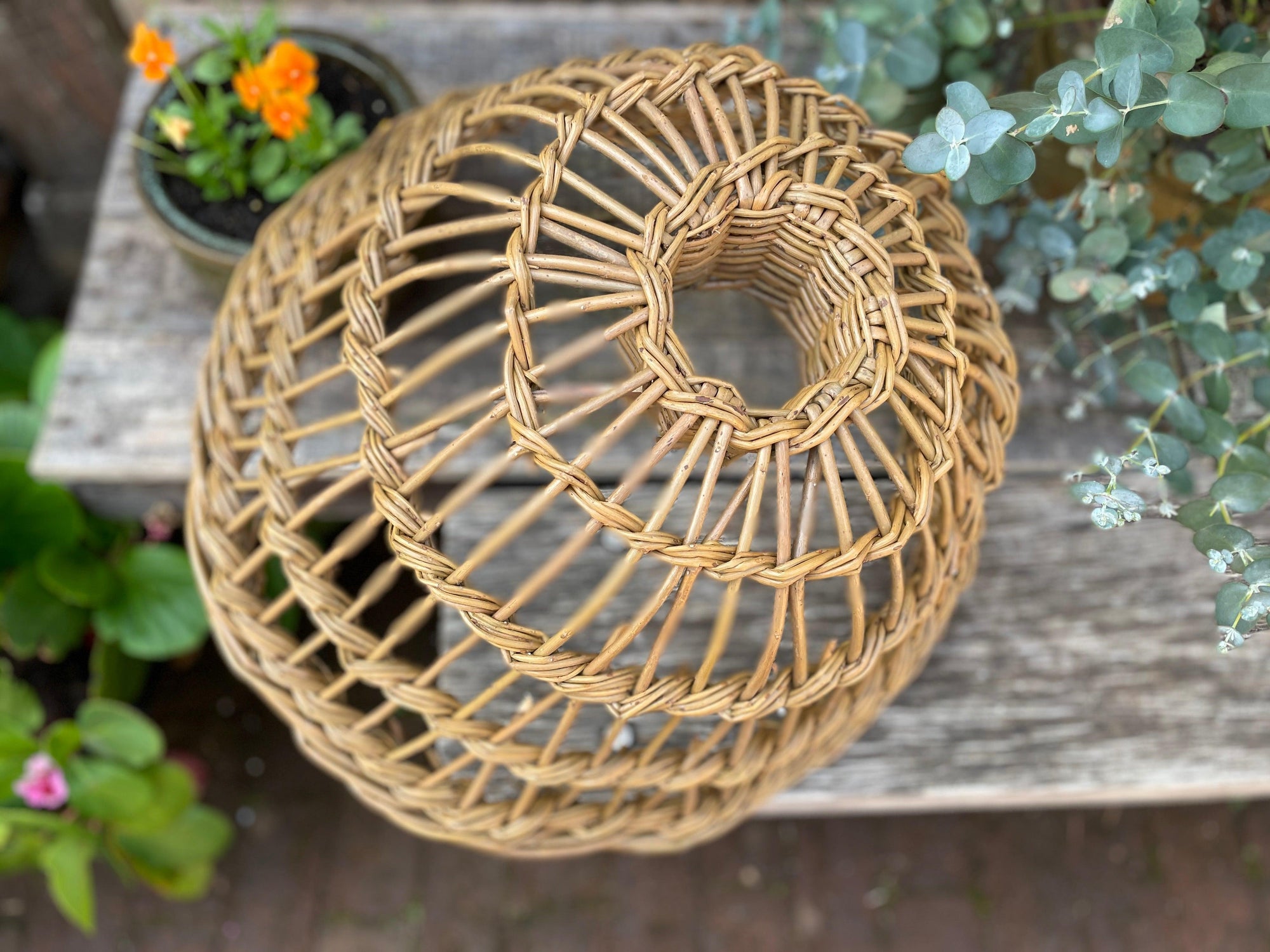 Withy Lobster Pot Pendant Shade