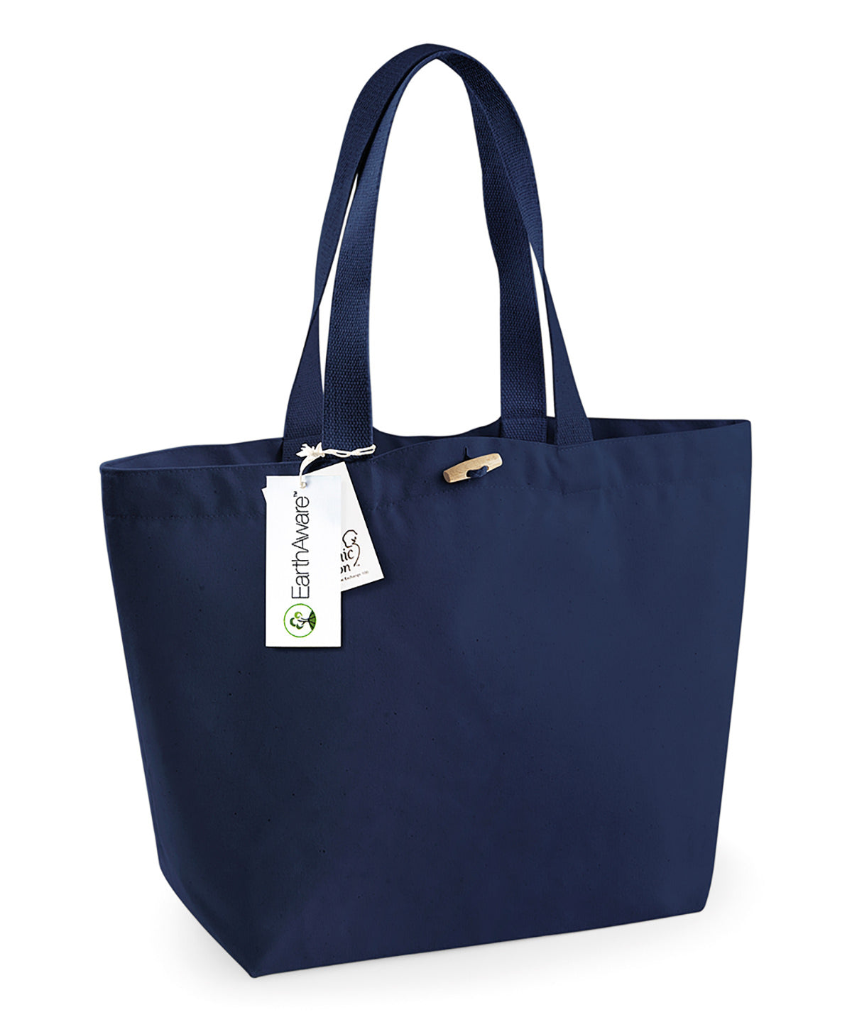 Premium EarthAware Organic Marina Tote, 100% Organic Cotton Canvas, Sustainable Luxury Tote Bag for Everyday Use by Flossie & George at brixbailey.com