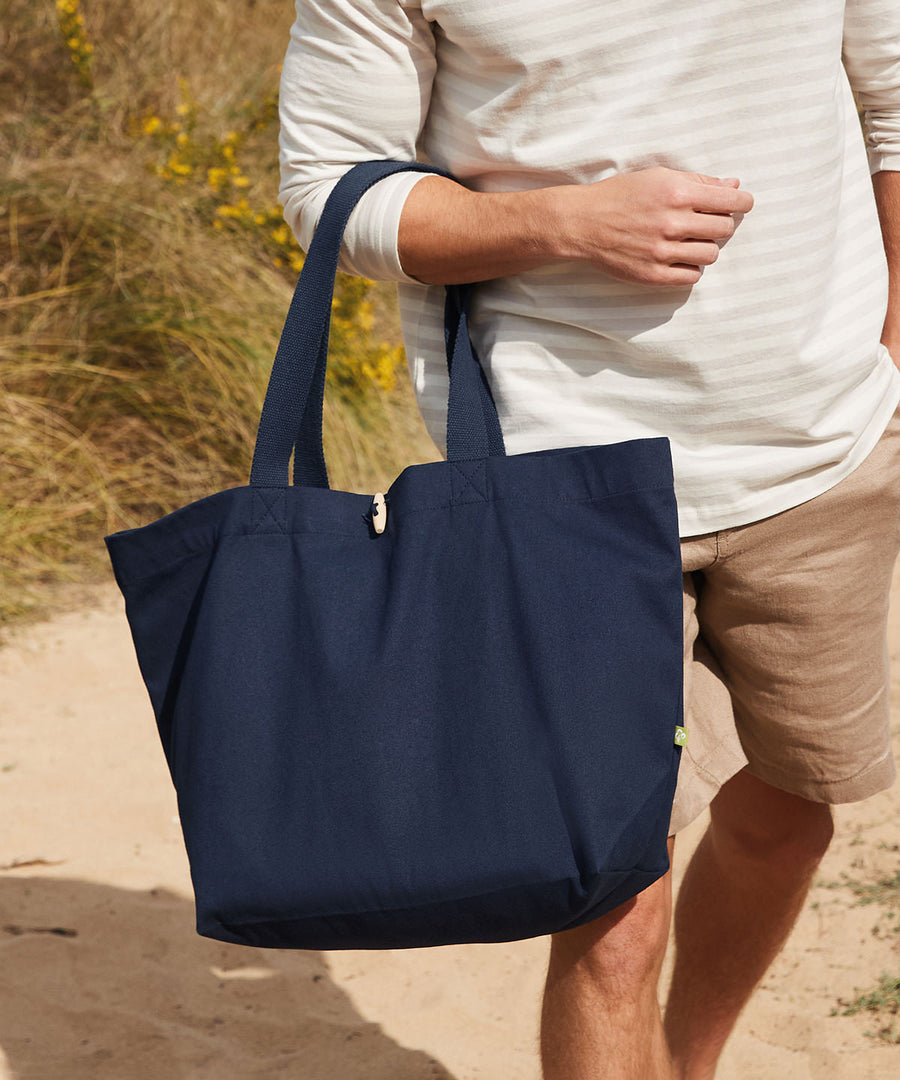 Premium EarthAware Organic Marina Tote Bag - 100% Organic Cotton, Sustainable, Stylish, and Customizable by Flossie & George at brixbailey.com