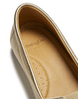 Women's Chukka Espadrilles, gold leather