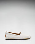 Women's Chukka Espadrilles, white suede