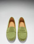Women's Penny Driving Loafers, olive green