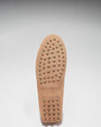 Women's Tasselled Driving Loafers, peach suede
