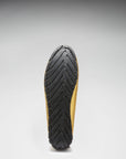 Women's Tyre Sole Penny Loafers, yellow gold leather
