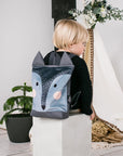 Wolf-Themed Kids Backpack – Fun & Functional for Adventures by Muni at www.brixbailey.com