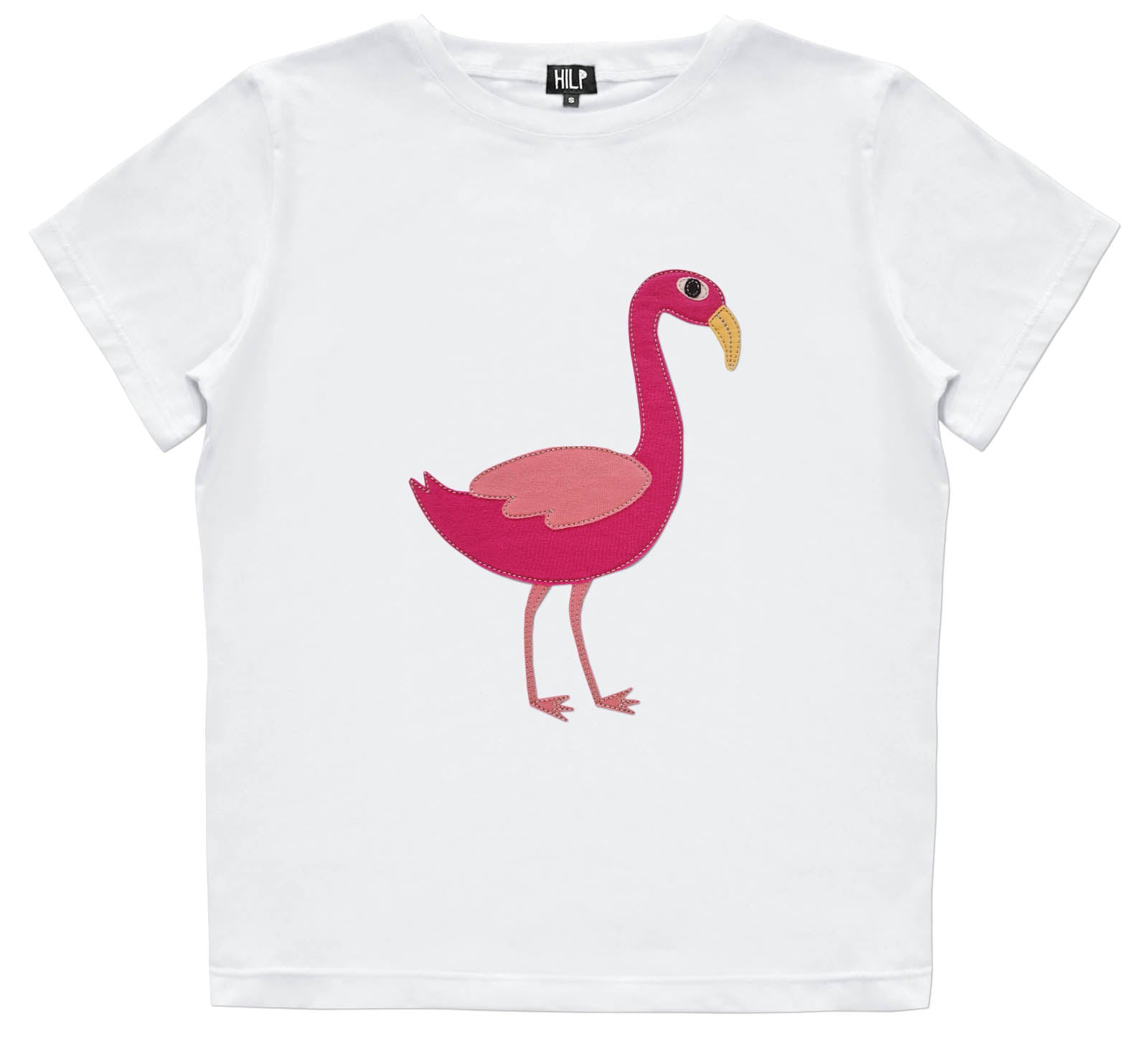 Womens Flamingo Cotton T Shirt