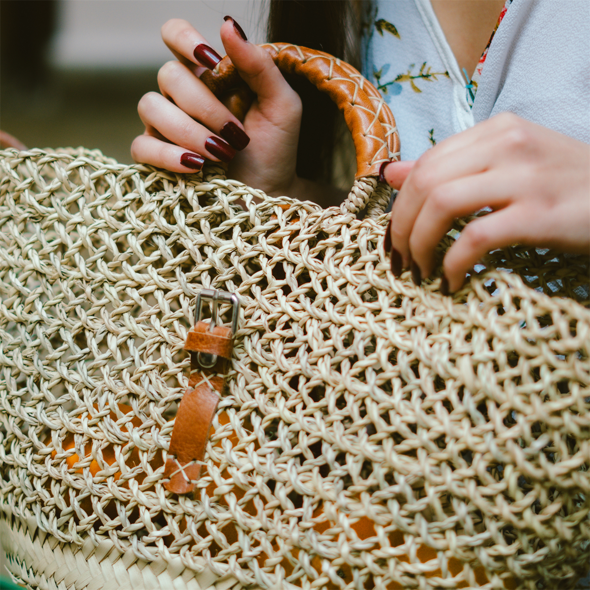 Wicker Bag Laroche