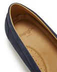 Women's Chukka Espadrilles, navy blue suede