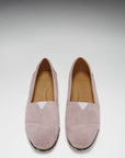 Women's Chukka Espadrilles, powder pink suede