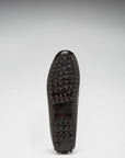 Women's Penny Driving Loafers, brown croc print patent leather