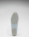 Women's Penny Driving Loafers, powder blue print patent leather