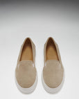 Women's Slip-On Sneakers, taupe suede