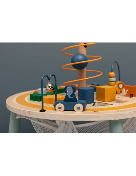 Interactive Wooden Educational Table for Toddlers – Fun &amp; Learning by Trixie Baby at brixbailey.com